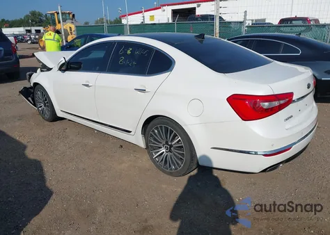 2014 Kia Cadenza Premium from USA, damaged, VIN KNALN4D73E5126499